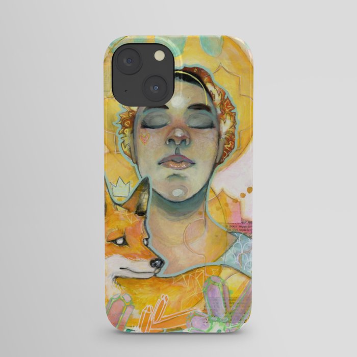 The Goddess and the Fox iPhone Case