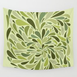 Leafy Greens Wall Tapestry