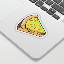 Pizza Code Toppings Sticker