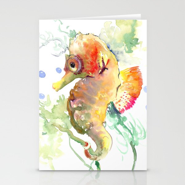 Seahorse Stationery Cards