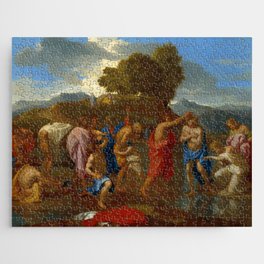 The Baptism of Christ by Nicolas Poussin Jigsaw Puzzle