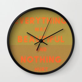 Remember When Wall Clock