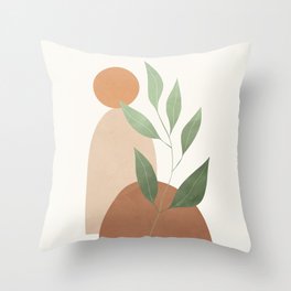 Abstract Rock Geometry 05 Throw Pillow