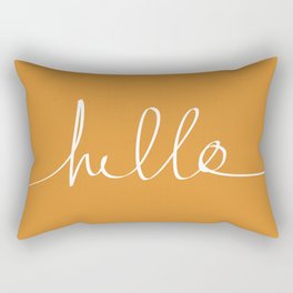 Hello, Pumpkin Rectangular Pillow