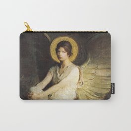 “Angel on Jesus Tomb” by Abbott Handerson Thayer Carry-All Pouch
