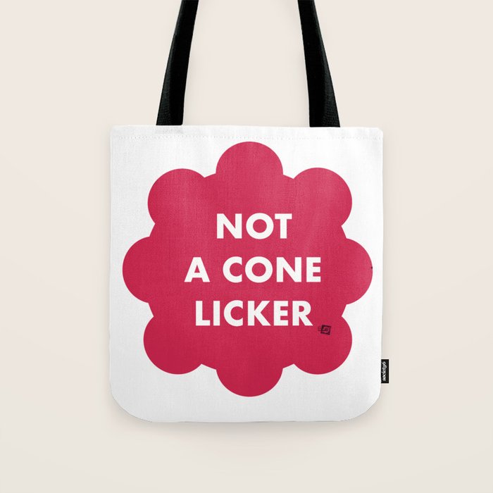Huntsville Ontario Cone Licker Tote Bag by Jason Schneider Illustration