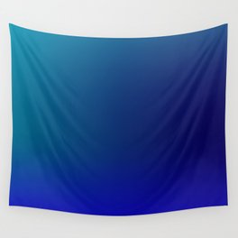 4 Blue Gradient Background 220715 Minimalist Art Valourine Digital Design Wall Tapestry