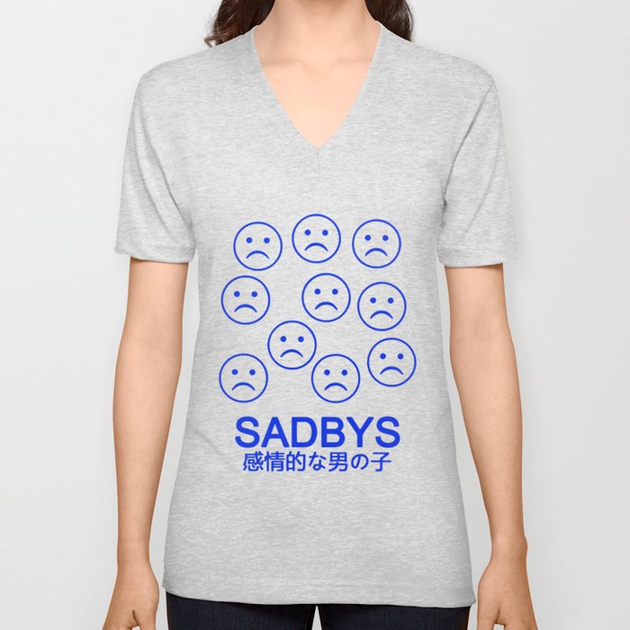 Sadboys Sadbys V Neck T Shirt
