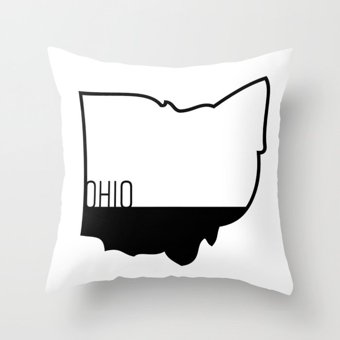Black stripe throw pillow outlet