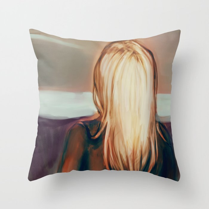 Motivated By The Sea Throw Pillow