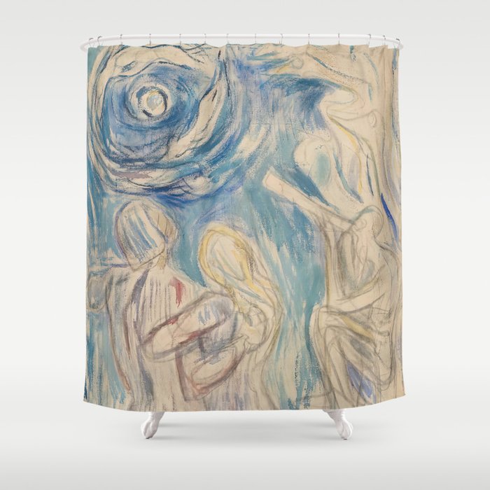 Edvard Munch - Astronomy Shower Curtain