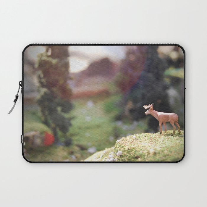 Temporary Happiness part 1 deer Laptop Sleeve