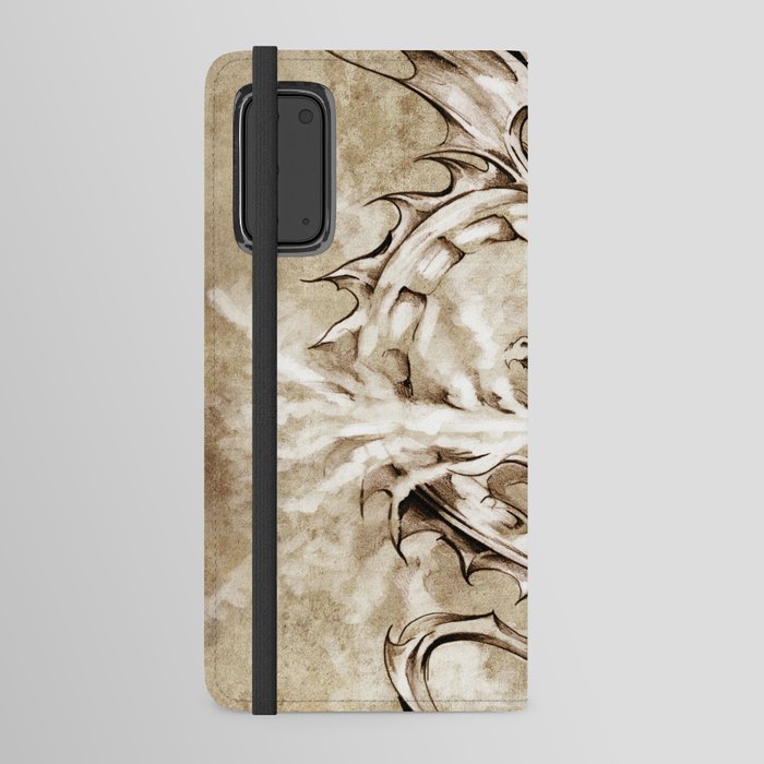 Fiery Dragon Android Wallet Case