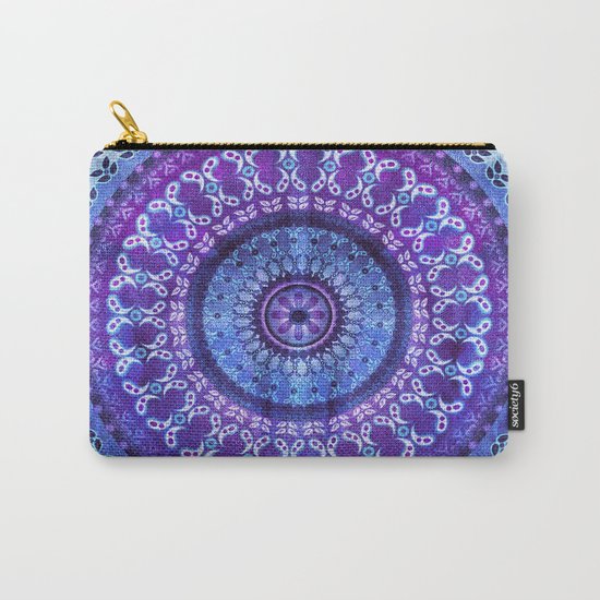 Hydrangea Mandala Carry-All Pouch