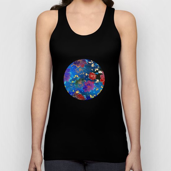 Floral Pattern 2 Unisex Tank Top