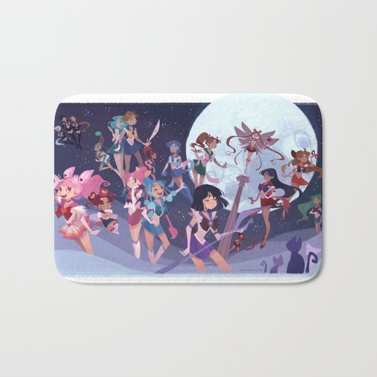 Sailor Soldiers Bath Mat
