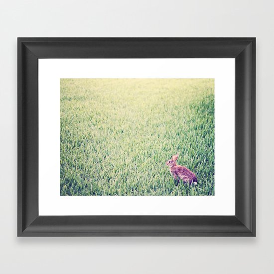 Bunny Framed Art Print