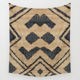 Traditional Moroccan Rug Design Wall Tapestry