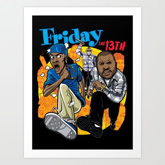 Friday the 13th Art Print