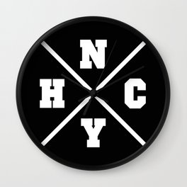 New York hardcore Wall Clock | Nyhcposter, Newyork, Ny, Nyc, Graphicdesign, Music, Newyorkhardcore, Typography, Graphic Design, Punk 