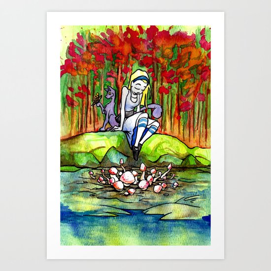 Alice Art Print