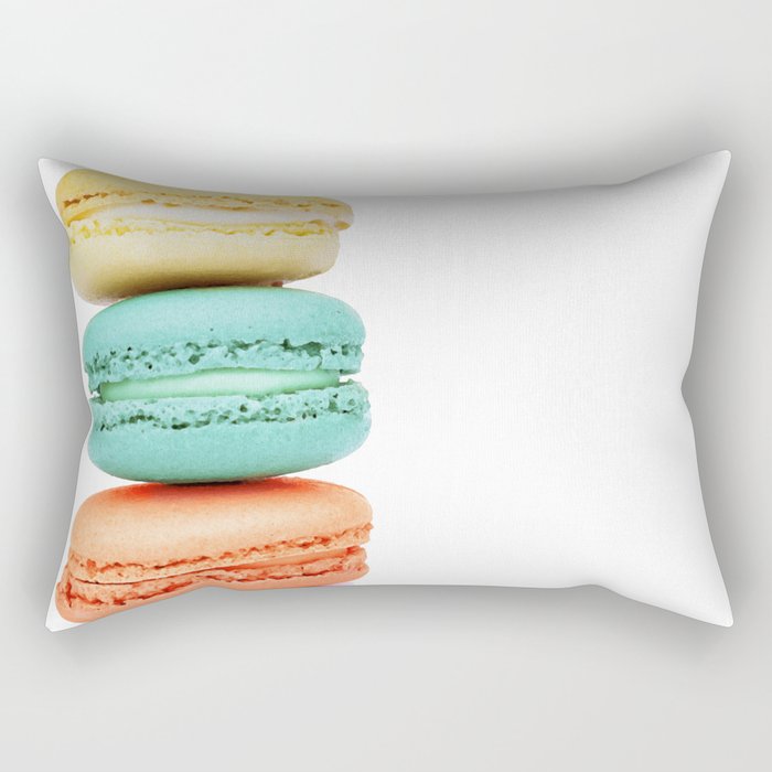 Stack of Macarons Rectangular Pillow