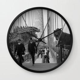 Old Time Godzilla vs. King Kong Wall Clock | Photograph, Comic, Blackandwhite, Pop Art, Digital, Graphicdesign 