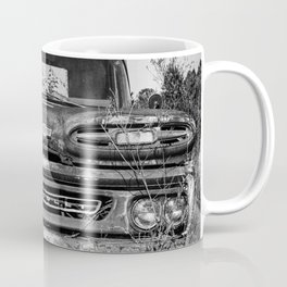 Vintage Truck Black and White Photography Coffee Mug