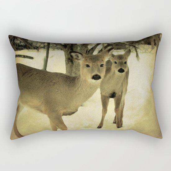 A Walk in the Woods Rectangular Pillow