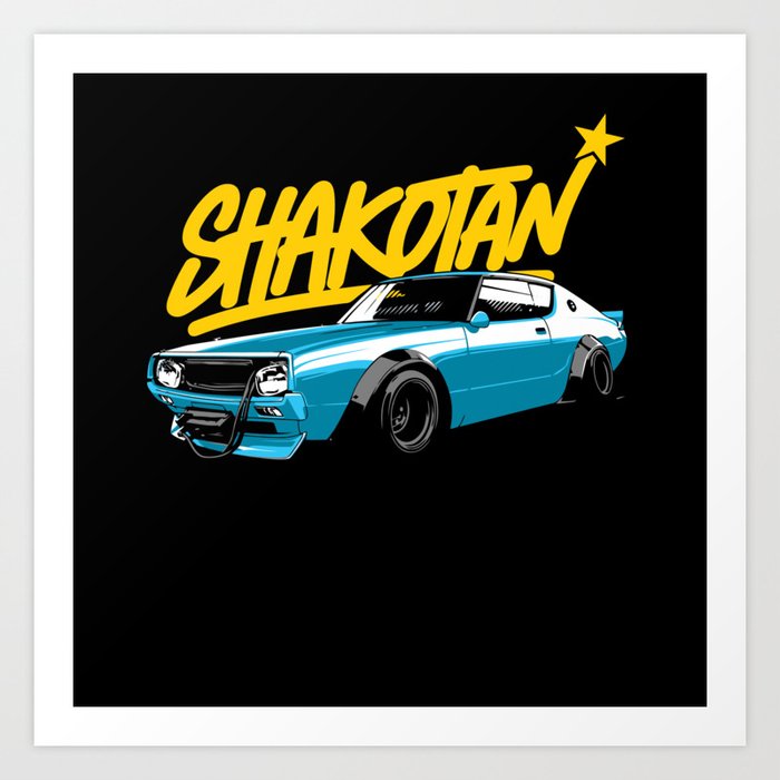 Shakotan Racing Art Print