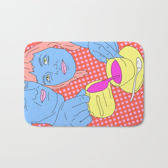 We Have Nightmares Bath Mat