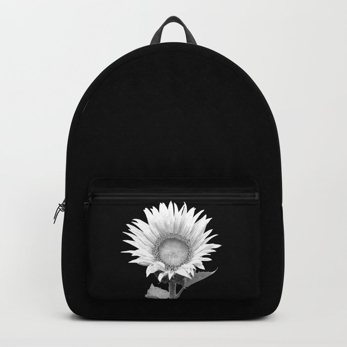 White shop sunflower backpack