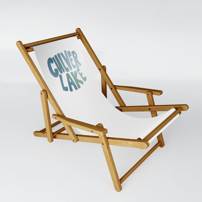 Culver Lake - White Sling Chair