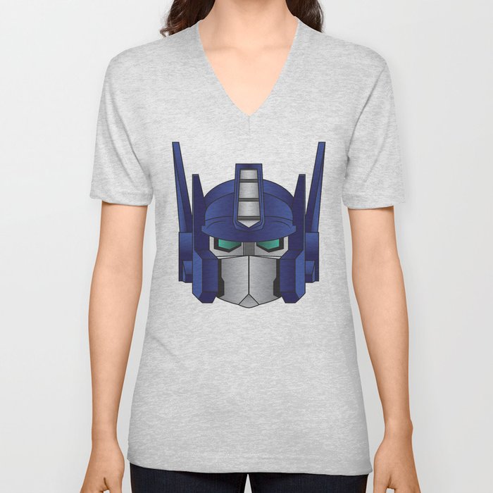 Optimus Prime V Neck T Shirt
