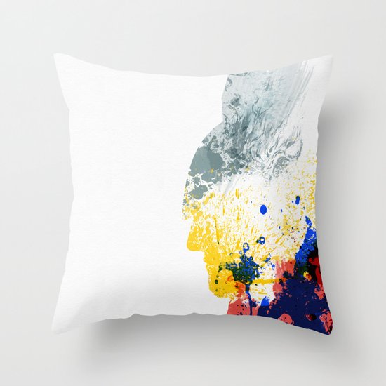 Nordic Star Throw Pillow