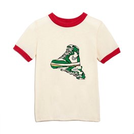 Melting sneaker reflection Kids T Shirt