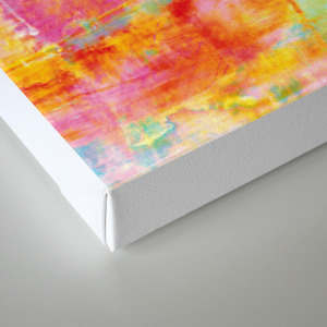 Off The Grid Colorful Pastel Neon Abstract Watercolor Acrylic