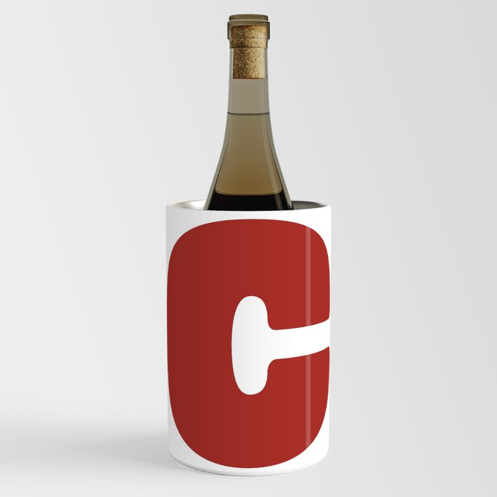 c (Maroon & White Letter) Wine Chiller