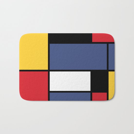 Abstraction color Bath Mat