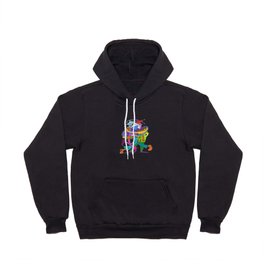Funny Clowns in Color Hoody