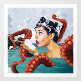 Ursula the Sea Creature Art Print