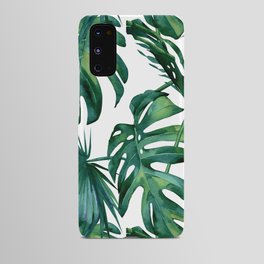 Classic Palm Leaves Tropical Jungle Green Android Case
