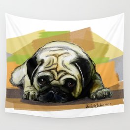 Pug Wall Tapestry