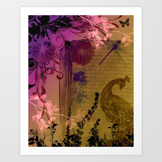 "Secret Garden" Art Print