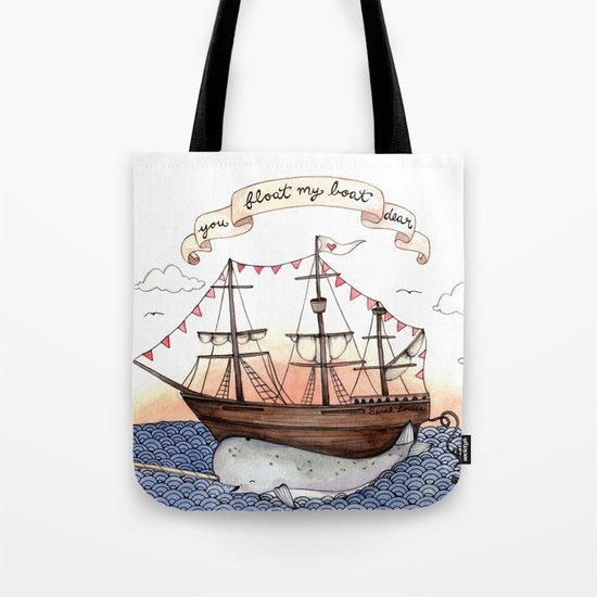Float My Boat Tote Bag