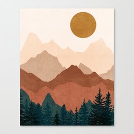 Sunset 02 Canvas Print