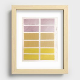 Color Study No. 1 Recessed Framed Print