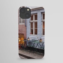 Copenhagen Sidewalk Cafe iPhone Case
