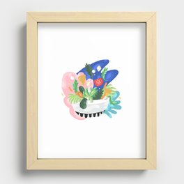 Salad Recessed Framed Print