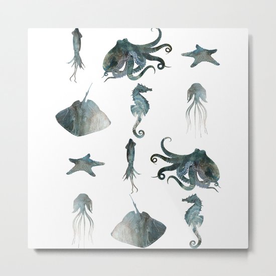 Summer Sea Metal Print